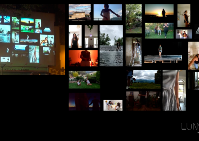 Video mapping participatif et interactif pour la 19ème édition du festival Silhouette (2020)